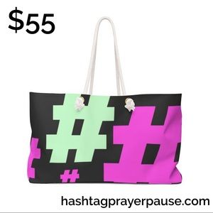 #PrayerPause Summer Nights Weekender Bag